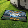 Personalized Retro Camping Patio Rug Gift For Family Love Camping CH07 896196