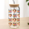 Custom Photo Best Mom Ever Glass Can With Lid Gift For Mom TH10 898789