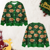Custom Buddy Photo Christmas Snow Cardigan CH07 899584