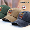 Custom Car Photo I Am A Simple Man Washed Denim Baseball Cap CH07 896386