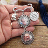 Personalized Photo Remembering Loved Ones Graduation Cap Memorial Tassel Picture Lapel Pin HA75 920764