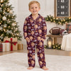 Custom Photo, Name And Number Football Kid Pajamas HA75 919396