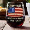 250th Anniversary United States Semiquincentennial Wine Glass HO82 894766