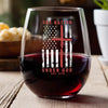 One Nation Under God Est 1776 Freedom Wine Glass LM32 895457