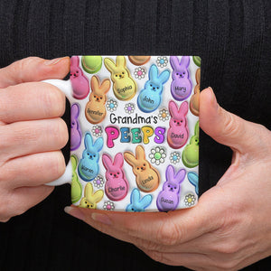 Easter Bunny Vibrant 3D Inflated Effect Mug Personalized Gift For Mother's Day HO82 893560