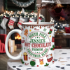 Custom Name North Pole Hot Cocoa - Personalized Ceramic Coffee 3D Inflated Effect Mug CH07 899768