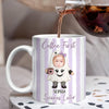 Custom Cute Baby Face Little Boo - Funny Halloween Print Full Mug LM32 669559
