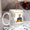 Custom Photo Funny Dad Acronym Mug, Joke Gift for Dad, Father's Day LM32 669085