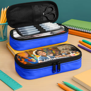 Custom Kid Photo Pencil Case Personalized Back To School Gift For Daughter Son CH07 896228