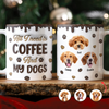 Custom Photo Coffee And Dog - Personalized 3D Inflated Effect Mug LM32 895129
