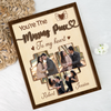 Custom Couple Photo I Found My Missing Piece 2-Layered Wooden Plaque With Stand CH07 895480