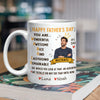 Custom Photo Funny Dad Acronym Mug, Joke Gift for Dad, Father's Day LM32 669085