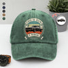 This Is How I Roll - Custom Car Photo Route 66 Vintage Washed Denim Baseball Cap CH07 896426
