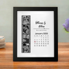 Custom Photo with Calendar Personalized Picture Frame Couple Anniversary Gift, Valentines Day Gift HA75 920090