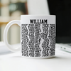 Custom Name Hidden Swear Message Funny Mug Gift For BFF, Coworkers CH07 895944