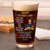 Custom Photo Funny Dad Acronym Beer Glass, Joke Gift for Dad, Father's Day LM32 669083