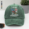 Celebrate 250 Years of America USA Anniversary 1776-2026 Washed Denim Baseball Cap HO82 894478