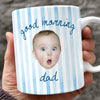 Custom Baby Face Happy Birthday Print Full Mug Gift For Dad, Mom HA75 921730