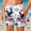 America 250 Years Anniversary 1776–2026 Eagle Kid Beach Short TH10 169399