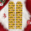 Custom Puppy Photo The Dog Father with Pawprints Design - Personalized Socks LM32 897279