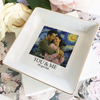 Custom Photo Van Gogh Style Art Ring Dish Valentine's Day Gift For Couple HO82 901112