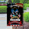 Custom Name 250 Years Of Freedom Garden Flag Gift For Family CH07 910038