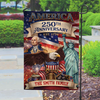Custom Family Name USA 250th Anniversary Garden Flag LM32 897965
