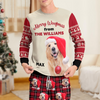 Custom Photo Merry Woofmas Sleepwear For Dog Lovers LM32 895581