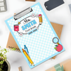 Custom Teacher Name Composition Style Clipboard Back To School Gift HO82 894308