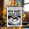 Custom Photo New Baby Coming Soon Acrylic Ornament Christmas Gift For Family HO82 894752