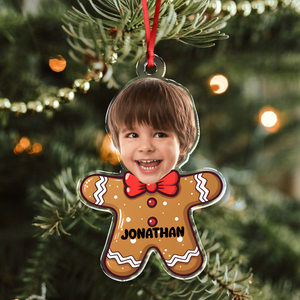 Custom Photo Baby Santa - Personalized Family Acrylic Ornament CH07 899196