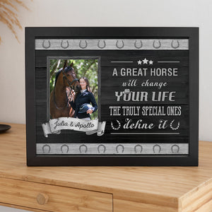 Custom Horse Photo Picture Frame Gift For Horse Lovers LM32 895885