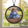 Custom Memorial Photo Always & Forever In My Heart Suncatcher LM32 897503