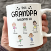 Custom Photo This Grandpa Belongs To - Personalized Father's Day Grandpa Mug TH10 892949