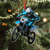 Personalized Gift Dirt Bike Christmas 2025 Acrylic Ornament For Biker LM32 895443