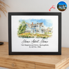 Custom Watercolor Photo Home Sweet Home Picture Frame LM32 899477