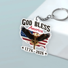 God Bless America Acrylic Keychain TH10 898939