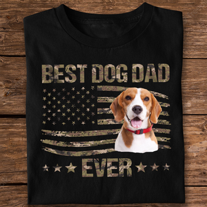 Custom Dog Photo Best Dog Dad Ever Shirt TH10 892821