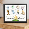 Custom Mama Grandma Bear With Kids Picture Frame Gift For Mother’s Day HO82 893530