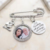 Personalized Photo Remembering Loved Ones Graduation Cap Memorial Tassel Picture Lapel Pin HA75 920764