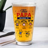 Personalized This Dad Belongs To Beer Glass - Father's Day Gift For Husband, Dad, Grandpa CH07 911396