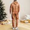 Funny Fake Underwear Elephant Hairy Body Onesie Pajamas Funny Christmas Gag Gift CH07 180578