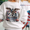 Freedom USA Eagles 250th Anniversary 1776-2026 Bright Front And Back Shirt LM32 899047
