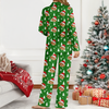 Custom Photo Dog Cat Face Christmas Pajamas Gift For Pet Lovers CH07 896620