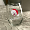 Custom Photo Life Would Be Boring Without Me Dog Cat Stemless Wine Glass TH10 894311