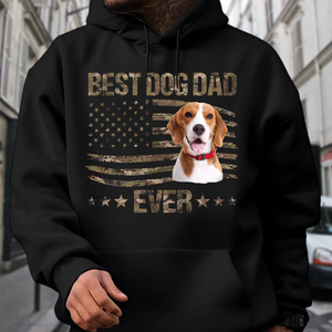 Custom Dog Photo Best Dog Dad Ever Shirt TH10 892821