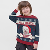 Custom Photo Merry Woofmas Feliz Navidog Ugly Sweater Christmas Gift For Dog Lovers CH07 896442