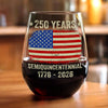 250th Anniversary United States Semiquincentennial Wine Glass HO82 894766