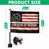 Small Parades 250 Years American Betsy Ross Car Flag HO82 900958