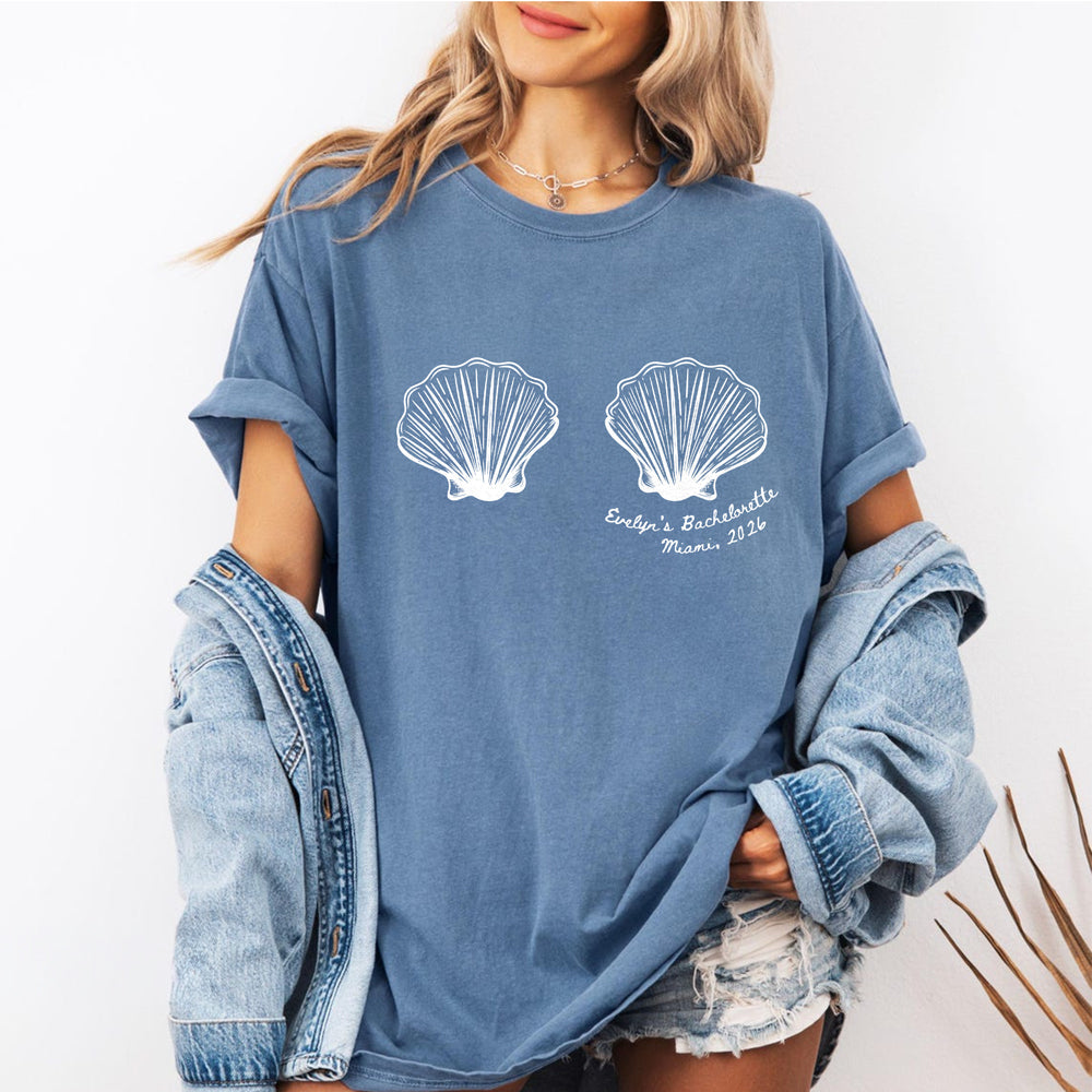 Personalized Name Coastal Bach Beach Bachelorette Party Comfort Shirt LM32 669493